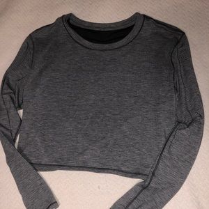 Lulu Lemon crop work out shirt